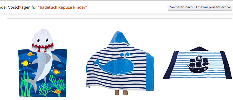 Amazon Angebote - Badetuch Kapuze Kinder
