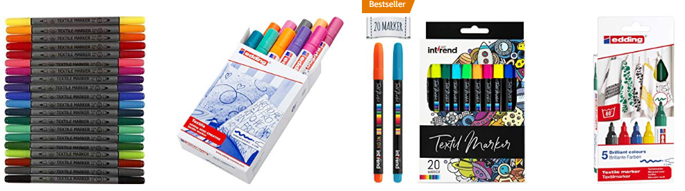Amazon Angebote - Textilmarker T-Shirts